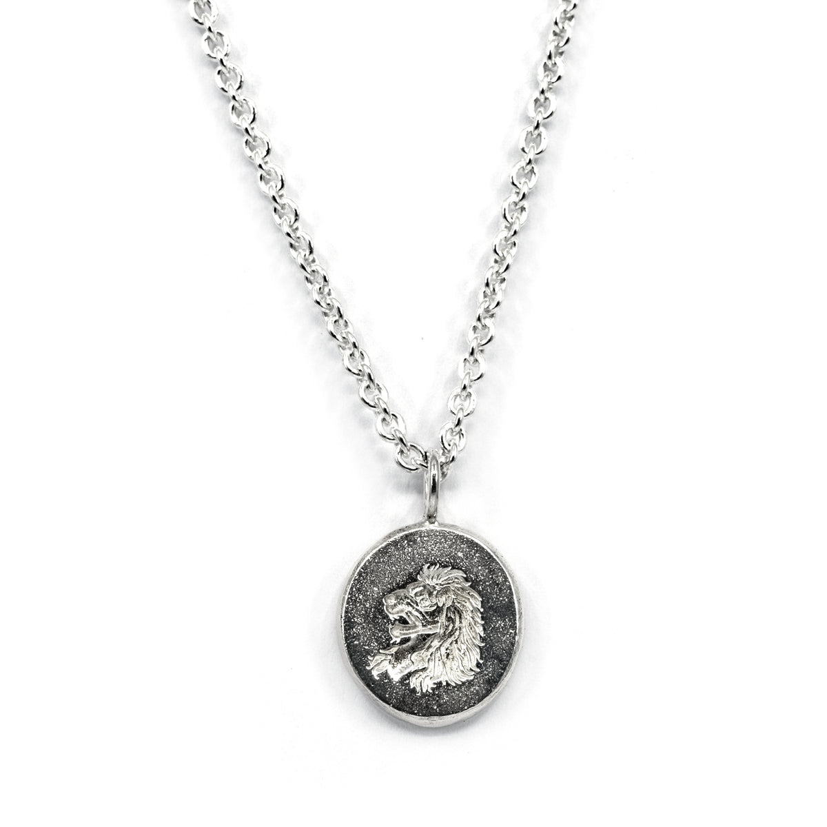 LION ENGRAVED PENDANT – FREDERICK GROVE LTD