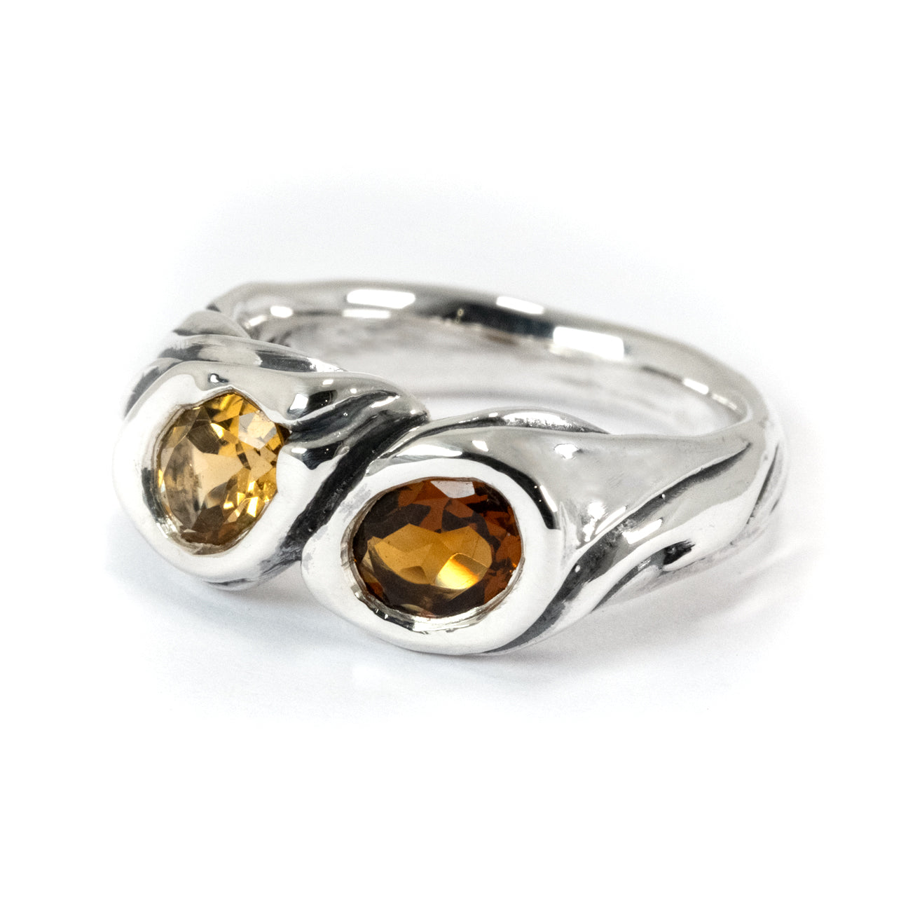 TOI ET MOI CITRINE WITH MADEIRA CITRINE