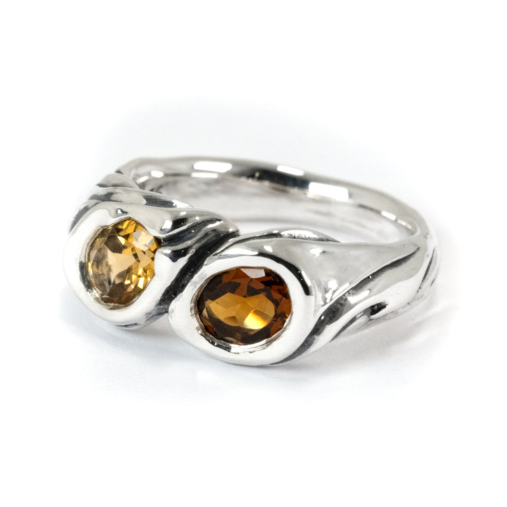 TOI ET MOI CITRINE WITH MADEIRA CITRINE