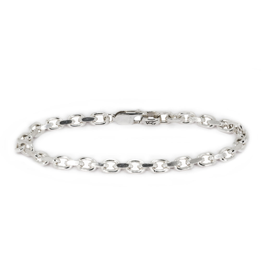 THICK DIAMOND-CUT BRACELET