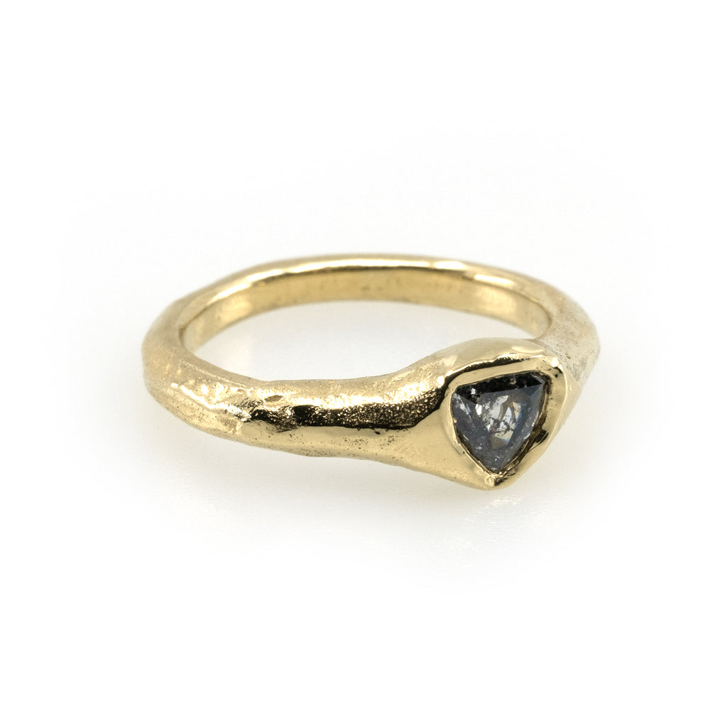 SHIELD DIAMOND RING