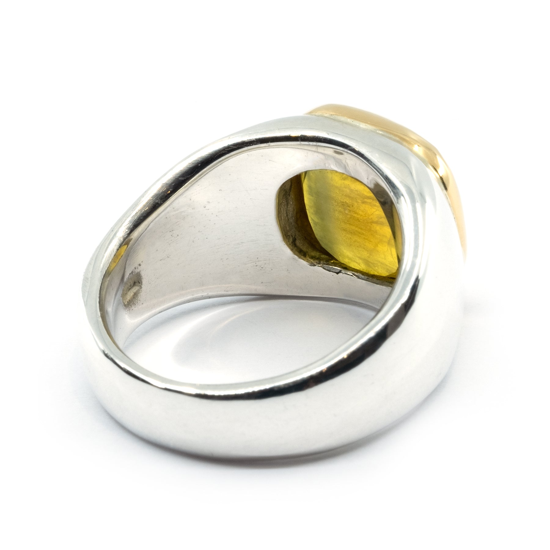 BEZEL BI COLOUR SAPPHIRE GOLD