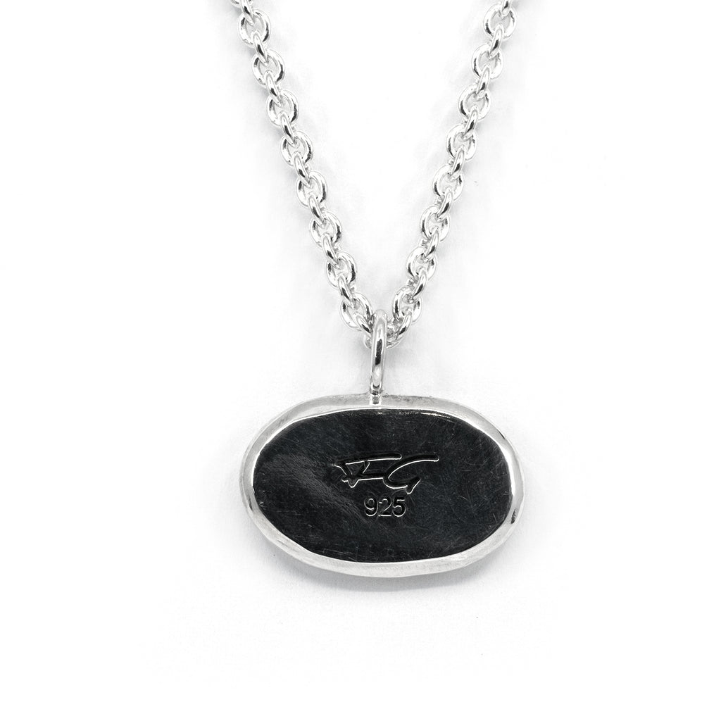 GREYHOUND ENGRAVED PENDANT