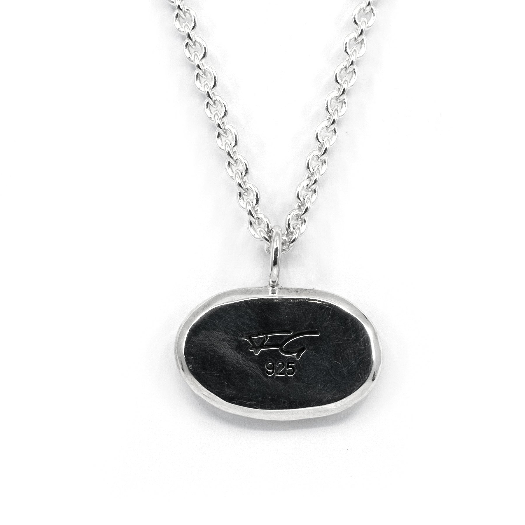 GREYHOUND ENGRAVED PENDANT