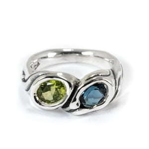 TOI ET MOI TOPAZ WITH PERIDOT
