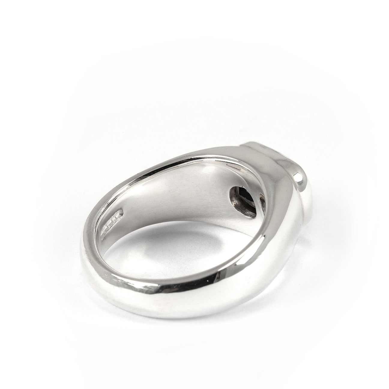 MINI SILVER BEZEL SMOKEY QUARTZ