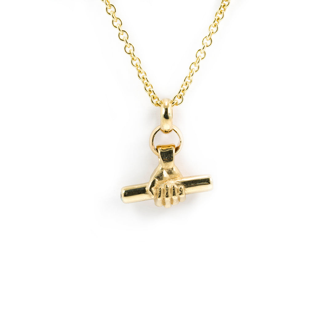 T-BAR PENDANT GOLD