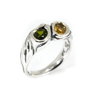 TOI ET MOI TOURMALINE WITH CITRINE
