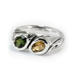 TOI ET MOI TOURMALINE WITH CITRINE