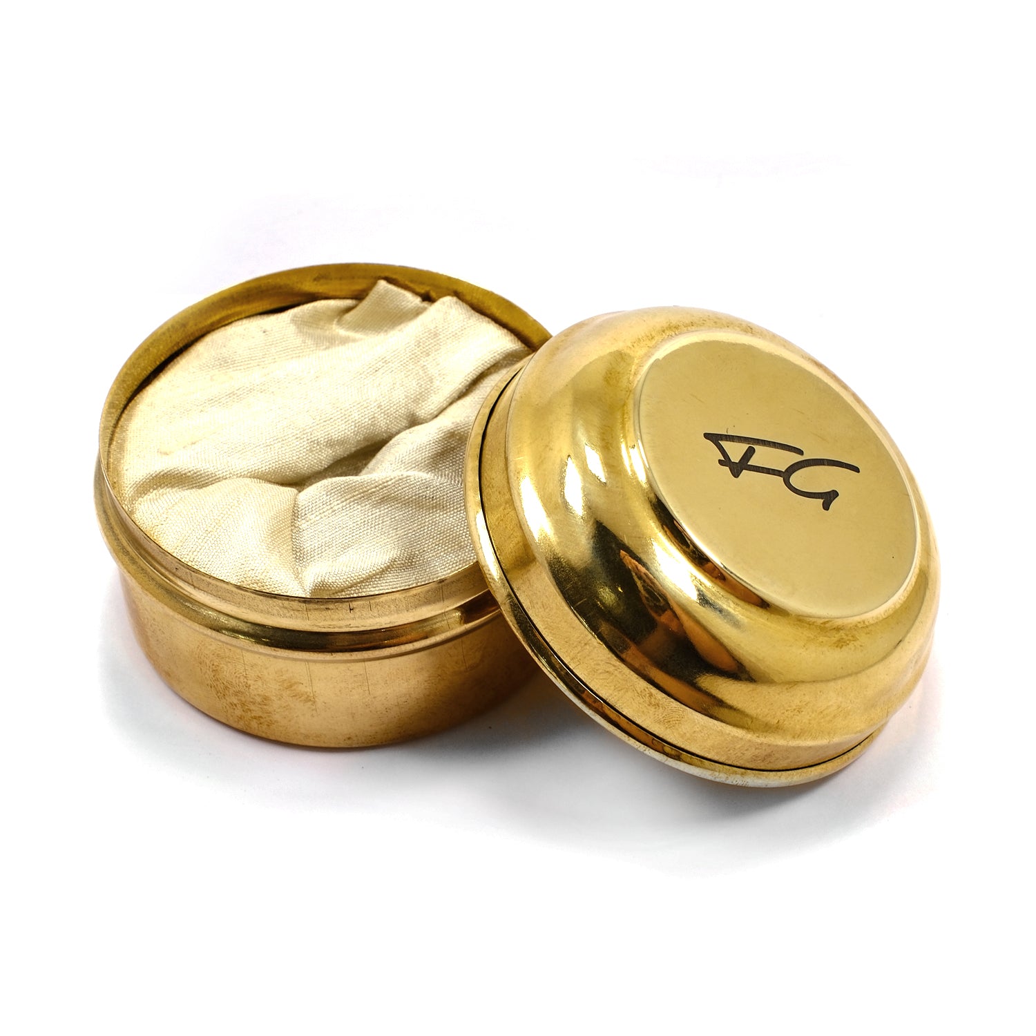 BRASS RING BOX