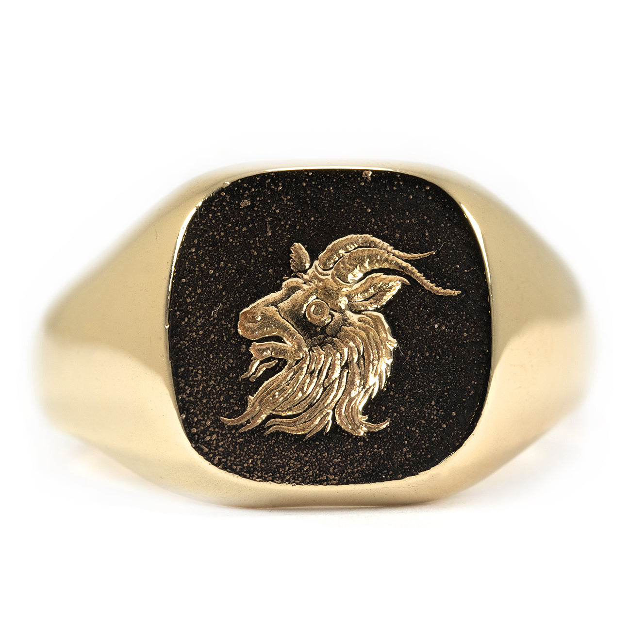 GOAT SIGNET GOLD