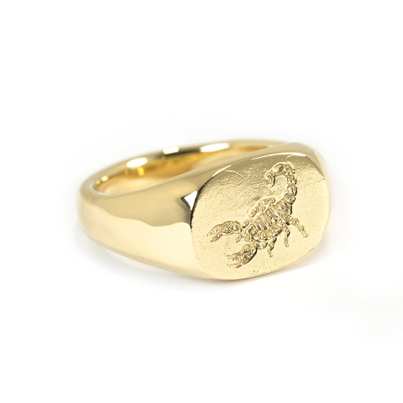 SCORPION SIGNET GOLD