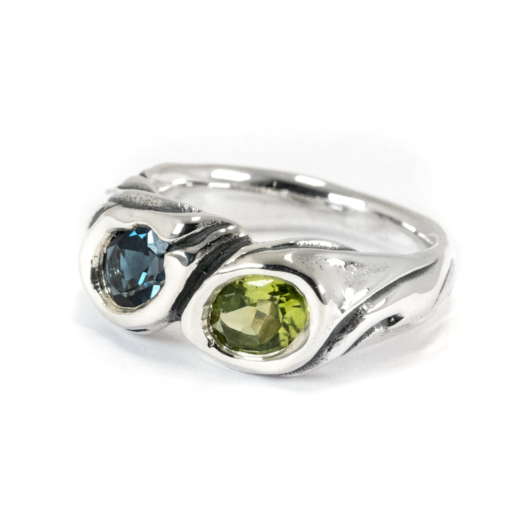 TOI ET MOI TOPAZ WITH PERIDOT