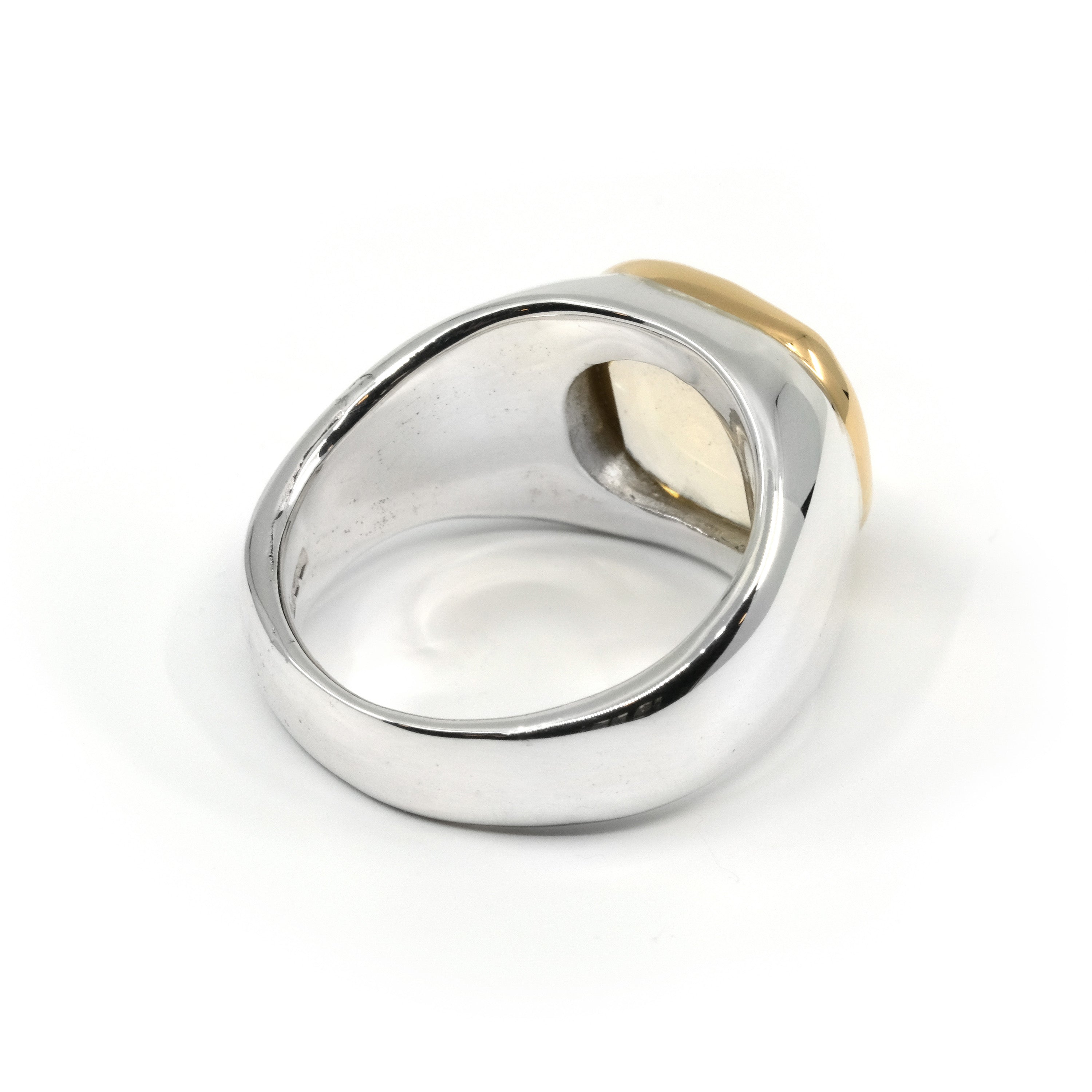 GOLD BEZEL CITRINE