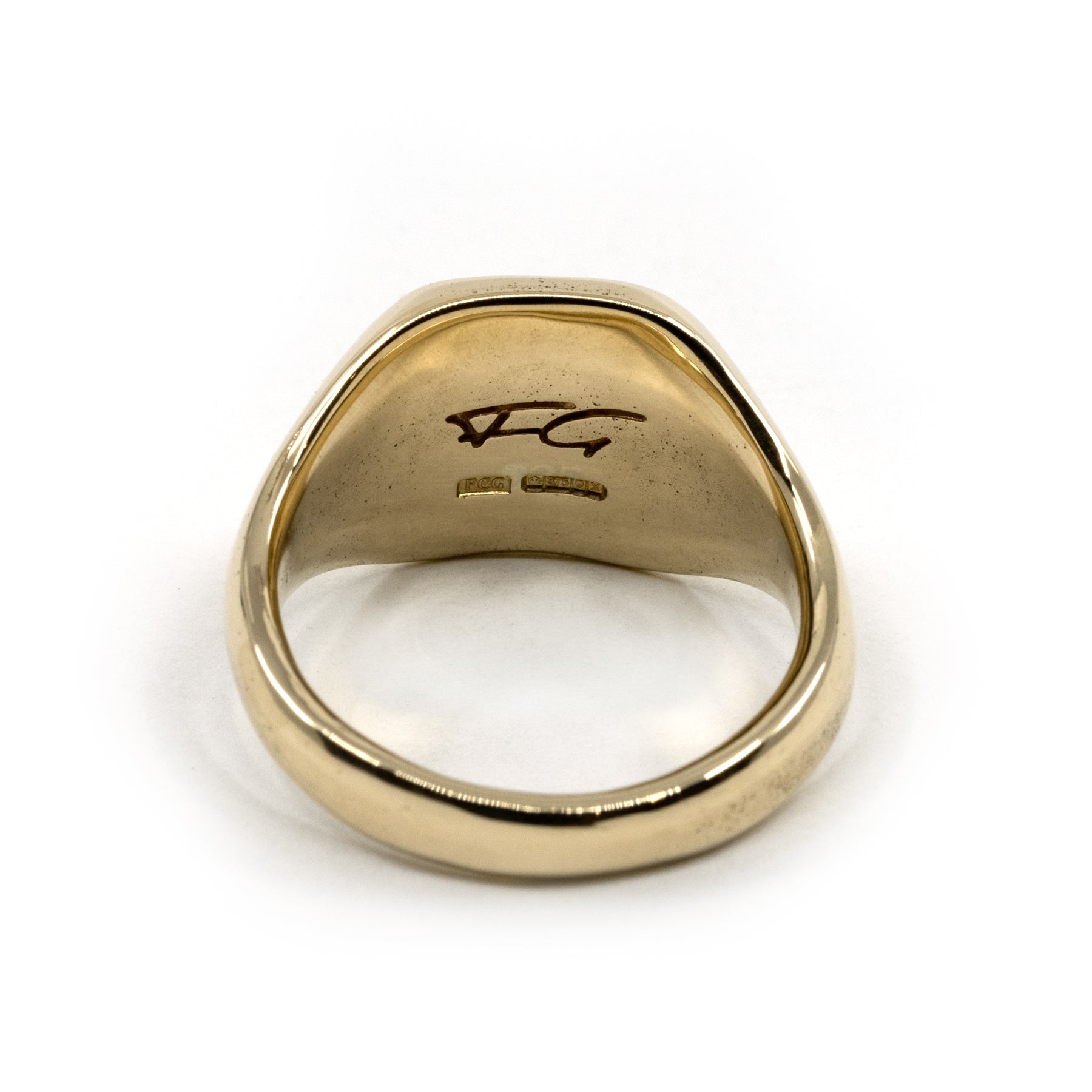 BLACK BIRD SIGNET GOLD