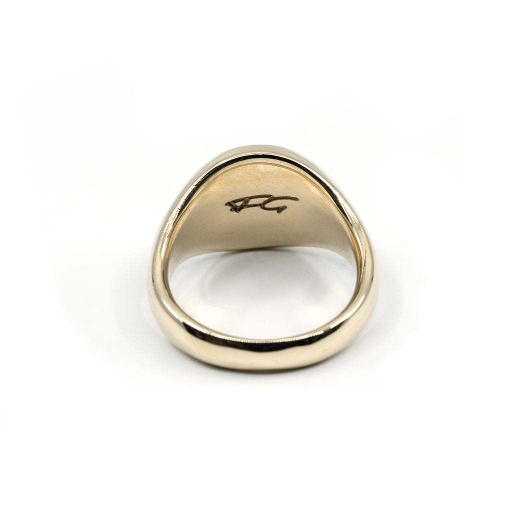 LION SIGNET GOLD